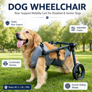Adjustable Pet Wheelchair - Adjustable injured-pet support CW-088