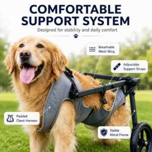 Adjustable Pet Wheelchair - Adjustable injured-pet support CW-088 相册2