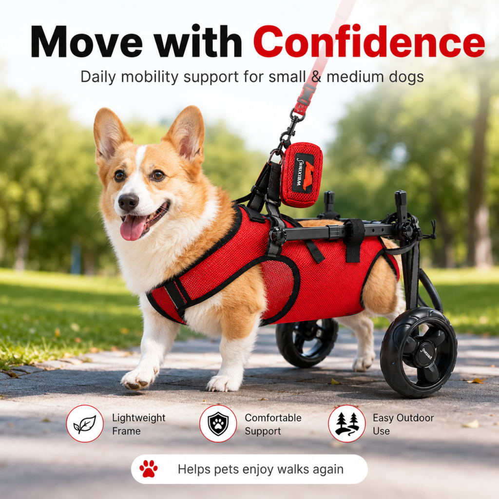 Small Dog Rehabilitation Wheelchair for Dogs CW-090