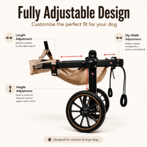 Large Dog Mobility Wheelchair for Dogs CW-091 相册2