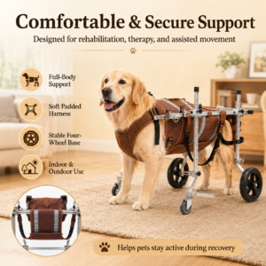 Four-Leg Dog Support Wheelchair for Dogs CW-092