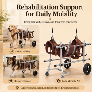 Four-Leg Dog Support Wheelchair for Dogs CW-092 相册2