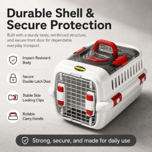 Portable Pet Airline Carrier - Hard-shell travel carrier CW-106 相册2