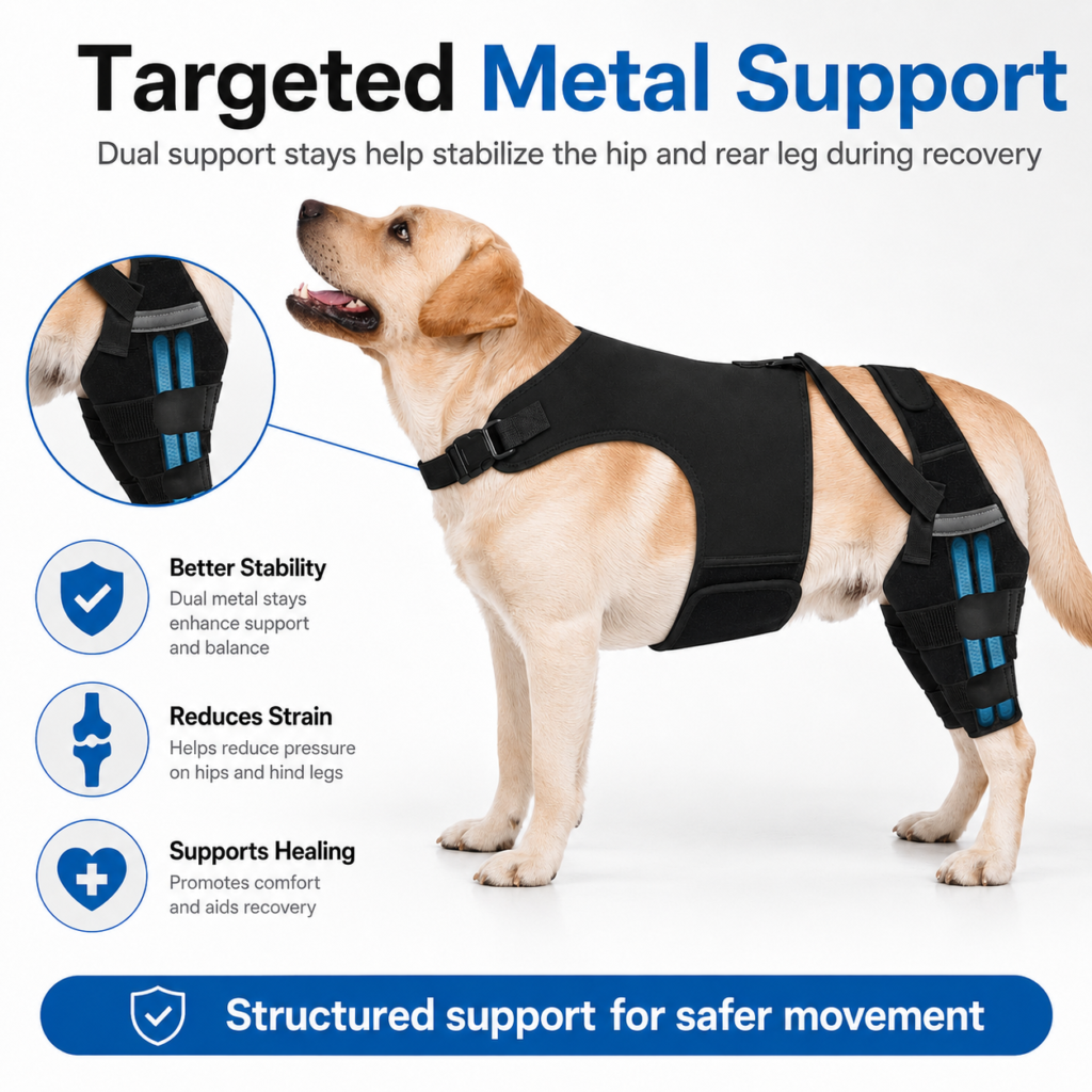 Dog Rear and Back Support Brace for Dogs CW-108
