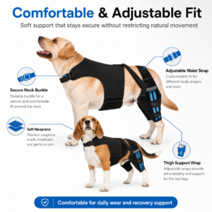 Dog Rear and Back Support Brace for Dogs CW-108 相册1