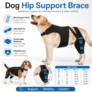 Dog Rear and Back Support Brace for Dogs CW-108 相册3
