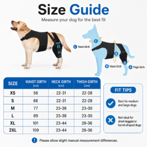 Dog Rear and Back Support Brace for Dogs CW-108 相册5