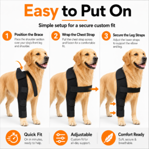 Dog Knee and Leg Protective Brace for Dogs CW-112 相册2