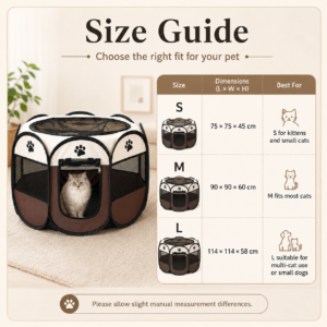 Foldable Octagon Pet Playpen - Foldable playpen structure CW-114 相册3
