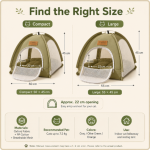 Breathable Semi-Enclosed Pet Tent - Foldable camping tent style CW-118 相册5