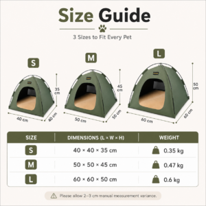 Portable Foldable Pet Tent - Easy storage design CW-119 相册5