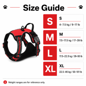 Reflective Anti-Pull Dog Harness Set for Dogs CW-123 相册4