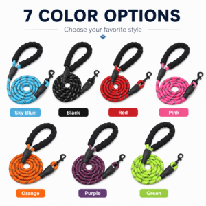 Reflective Nylon Rope Dog Leash for Dogs CW-125 相册5