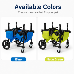 Small Dog Four-Wheel Recovery Cart for Dogs CW-128 相册3