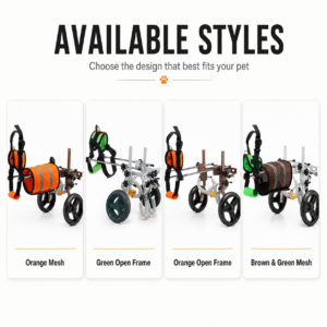 Adjustable Two-Wheel Dog Wheelchair for Dogs CW-129 相册4