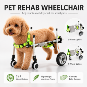 Dog Mobility Wheelchair Support Frame for Dogs CW-130 相册1