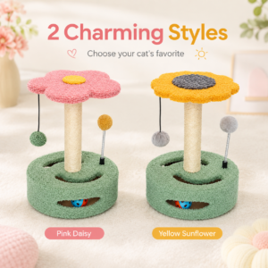Sisal Cat Scratcher Turntable Toy for Cats CW-131 相册2