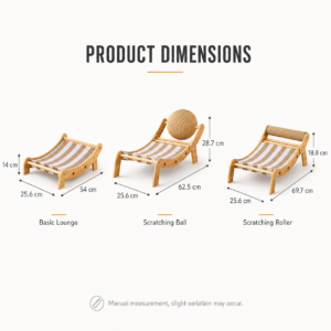 Cat Scratcher Lounge Bed for Cats CW-132 相册4
