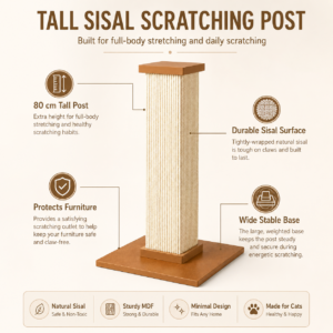 Large Roman Cat Scratching Post for Cats CW-134 相册2