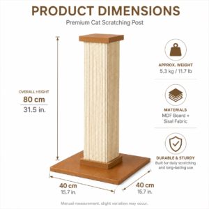 Large Roman Cat Scratching Post for Cats CW-134 相册3