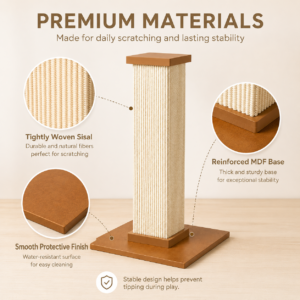Large Roman Cat Scratching Post for Cats CW-134 相册4