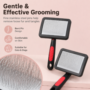 Double-Sided Pet Grooming Comb - Helps remove loose hair CW-137 相册2