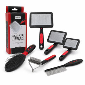 Double-Sided Pet Grooming Comb - Helps remove loose hair CW-137 相册5