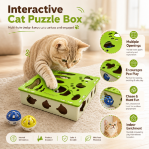Cat Maze Treat Puzzle Toy for Cats CW-139 相册1