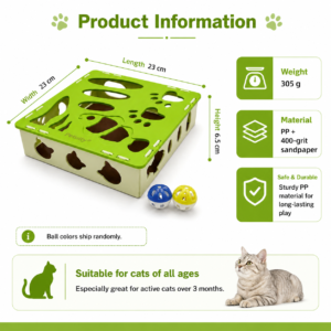 Cat Maze Treat Puzzle Toy for Cats CW-139 相册4