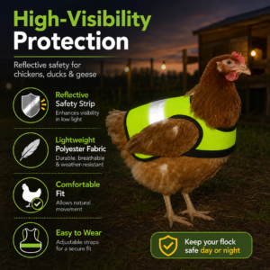 Reflective Poultry Vest - Reflective night safety design CW-140 相册1