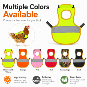 Reflective Poultry Vest - Reflective night safety design CW-140 相册4