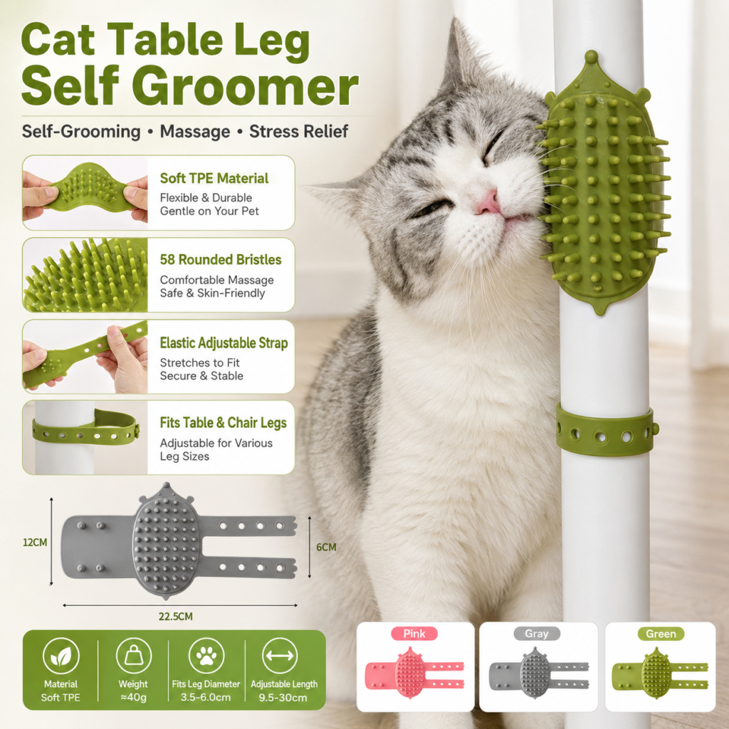 Cat Self-Grooming Scratcher Brush for Cats CW-142