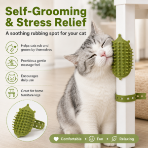 Cat Self-Grooming Scratcher Brush for Cats CW-142 相册5