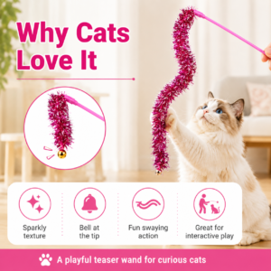 Colorful Cat Teaser Wand for Cats CW-143 相册2
