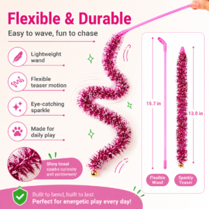 Colorful Cat Teaser Wand for Cats CW-143 相册5