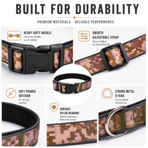Adjustable Tactical Dog Collar for Dogs CW-145 相册4
