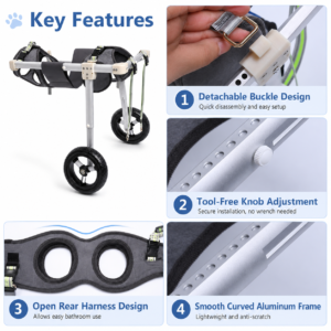 Dog Rear-Leg Recovery Wheelchair for Dogs CW-149 相册1