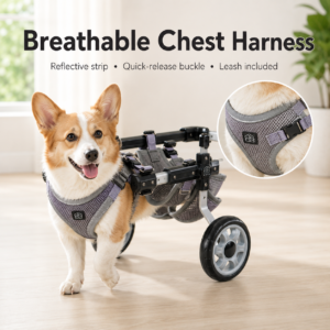Small Dog and Cat Mobility Wheelchair for Cats And Dogs CW-150 相册1