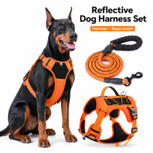 Reflective Tactical Dog Harness for Dogs CW-155 相册1