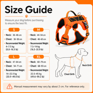 Reflective Tactical Dog Harness for Dogs CW-155 相册4