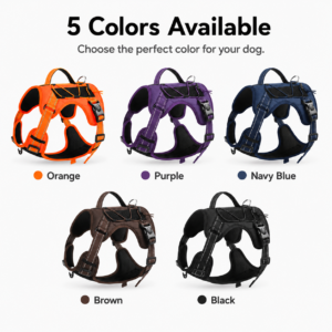 Reflective Tactical Dog Harness for Dogs CW-155 相册5